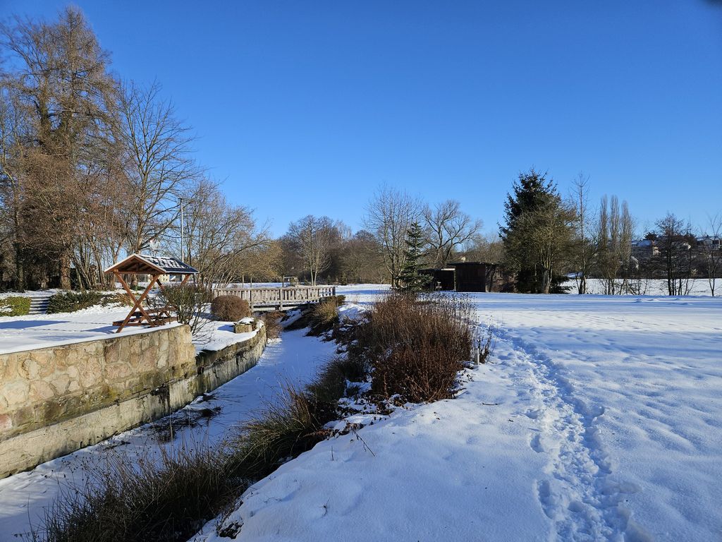 Blick auf die Stadtmauer